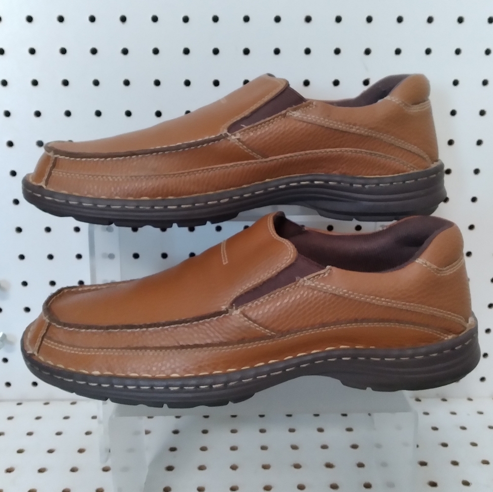 Dr. Scholl’s Advanced | Brown Shoes | Men's Leather Cushioned Gel Walking